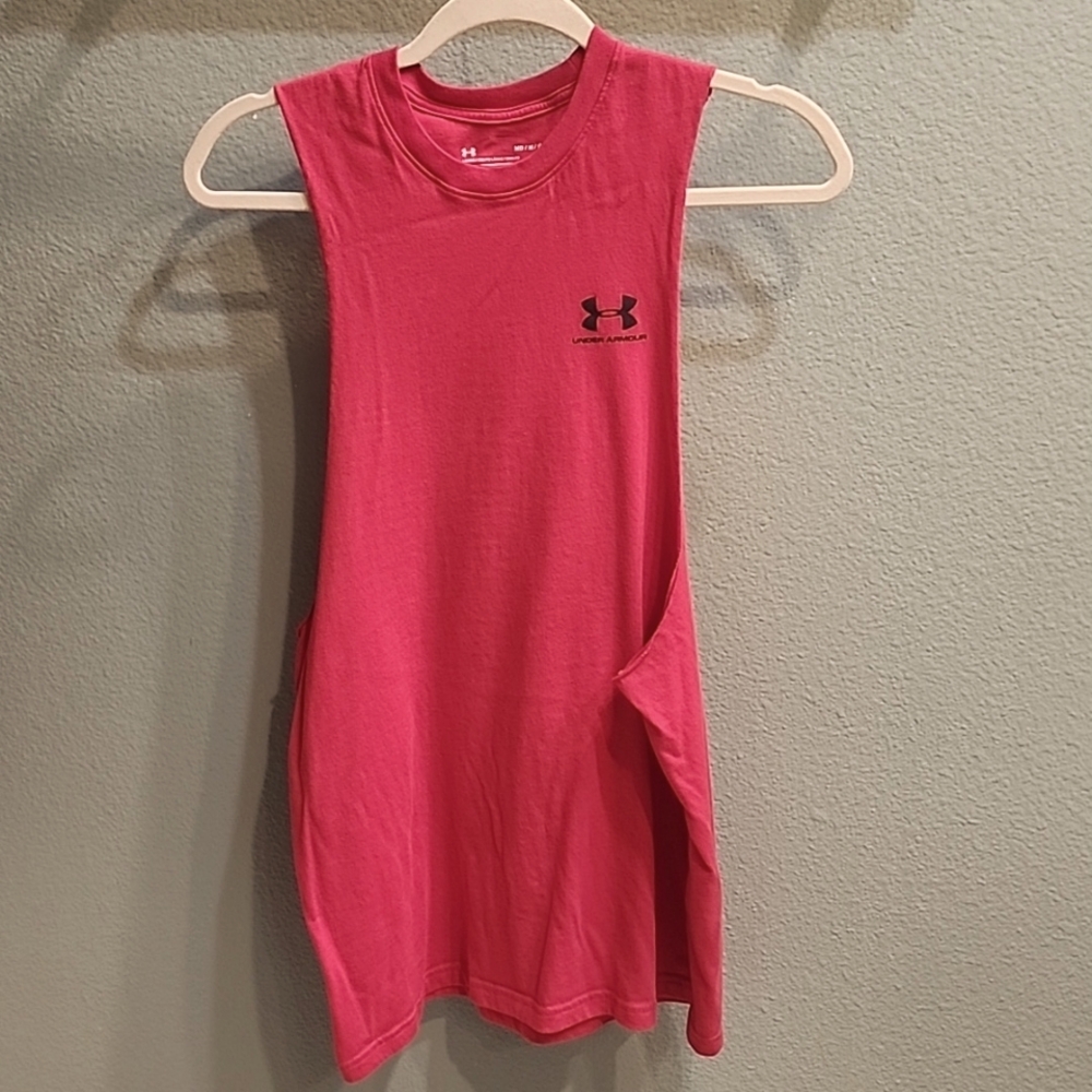 Under Armour Tank Top Red Medium